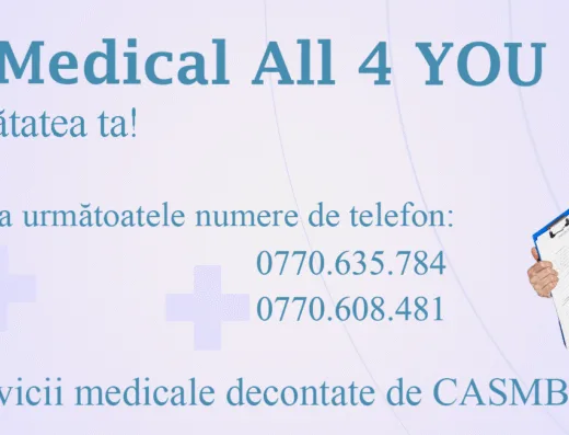 Centrul Medical All 4 You banner